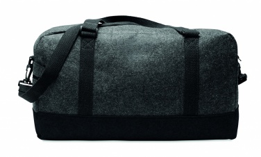 Logo trade corporate gifts picture of: RPET felt weekend bag